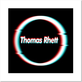 Glitch art - Thomas Rhett Posters and Art